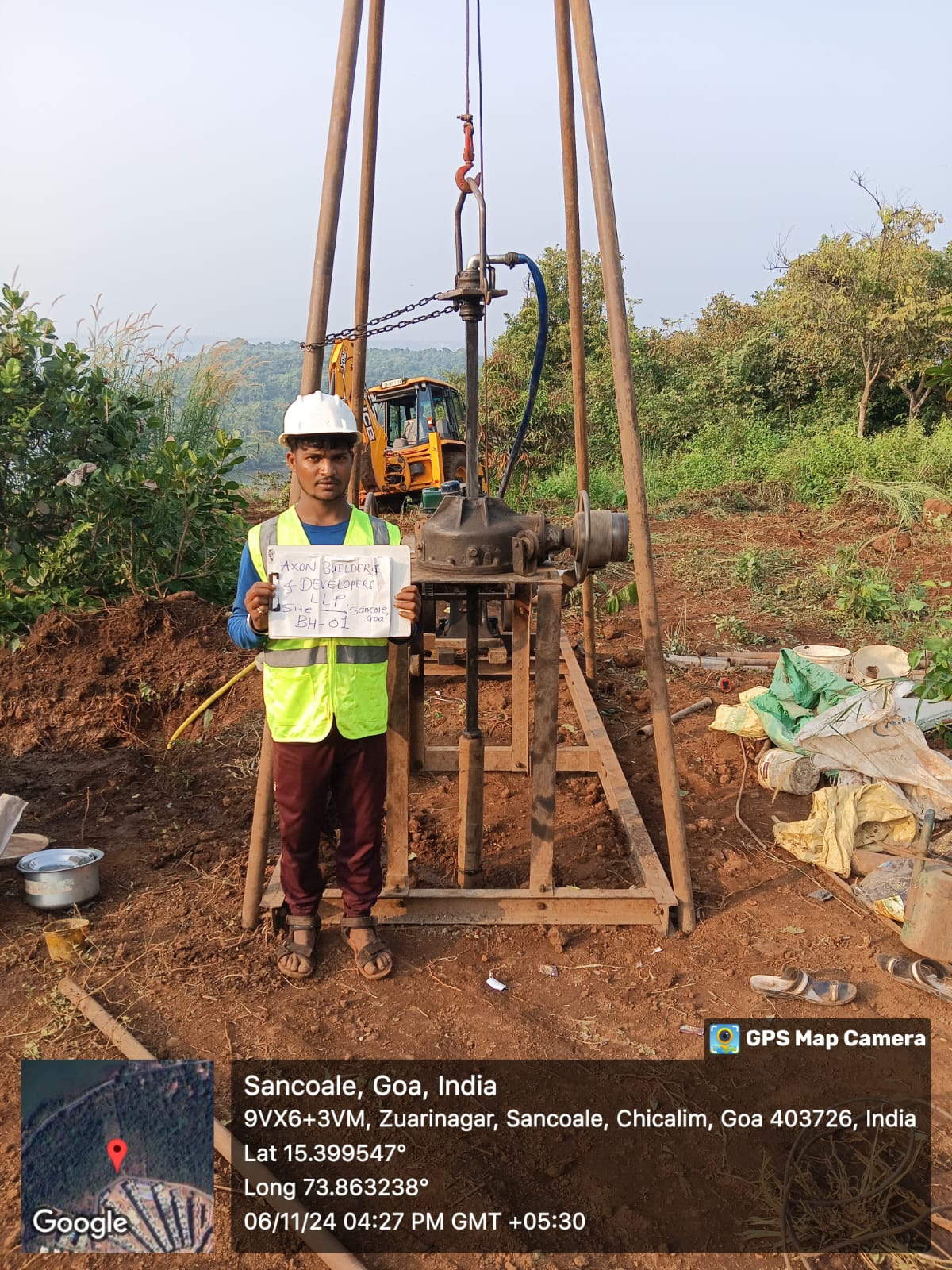 Axon Builders Residential Geotechnical Project Goa India